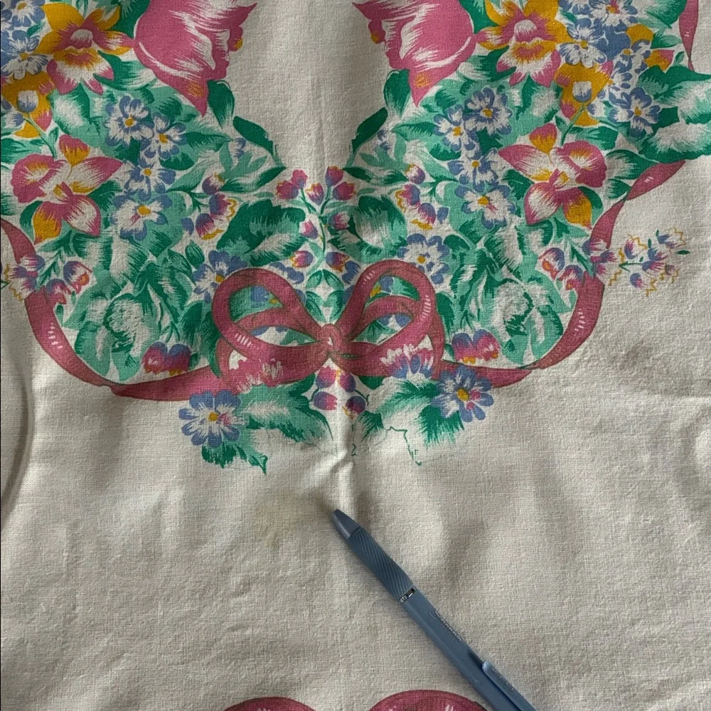 Rectangular Easter/Spring 100% Cotton Tablecloth - Picture 6 of 6